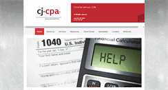 Desktop Screenshot of cj-cpa.com